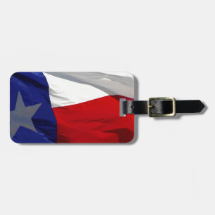 Texas State Flag Luggage Tag