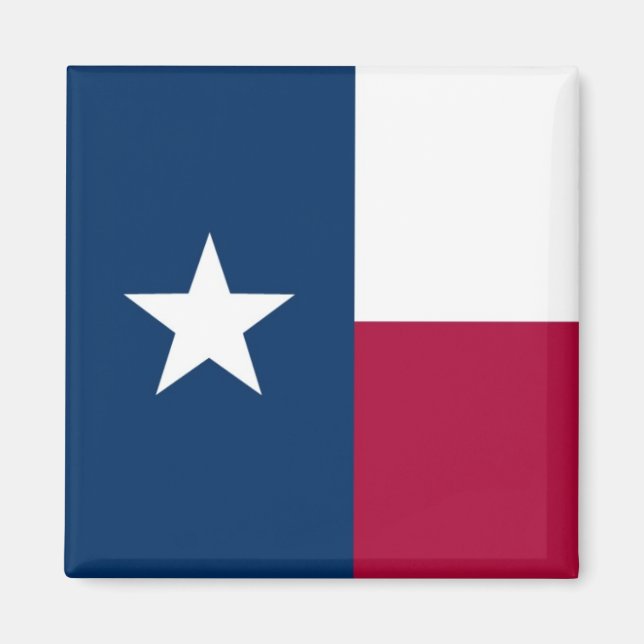 Texas State Flag Magnet (Front)