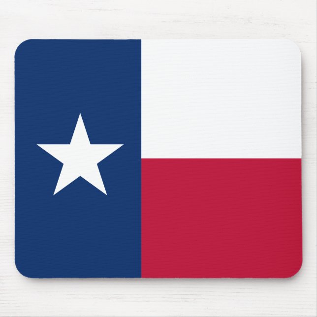 Texas State Flag Mouse Pad (Front)