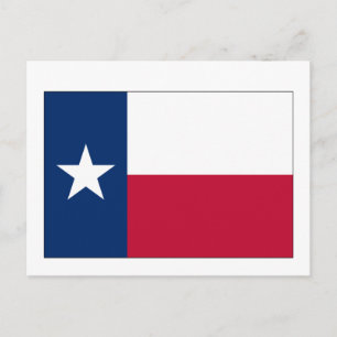 Texas State Flag Postcard