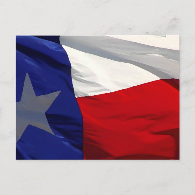 Texas State Flag Postcard (Front)