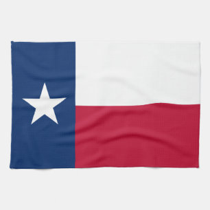 Texas State Flag Tea Towel