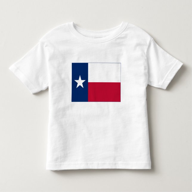Texas State Flag Toddler T-Shirt (Front)