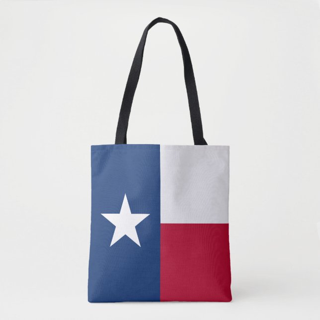 Texas State Flag Tote Bag (Front)