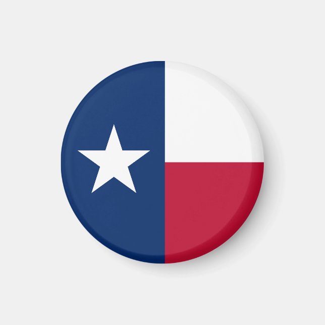 Texas State Flag USA Magnet (Front)