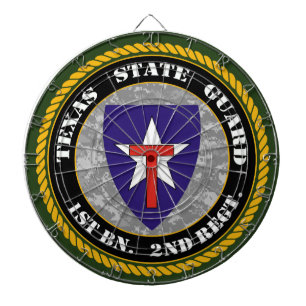 Texas State Guard Dart Board
