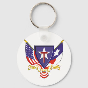 Texas State Guard Key Ring