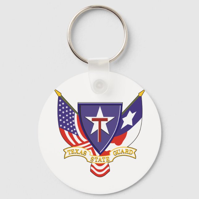 Texas State Guard Key Ring (Front)