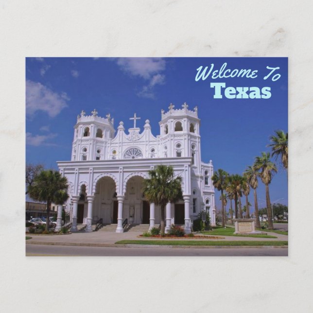 Texas State Postcard (Front)