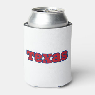 Texas State Pride Custom Can Cooler