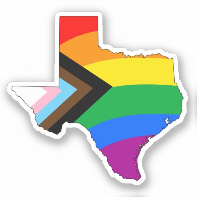 Texas State Pride LGBTQ Progress Pride (Front)