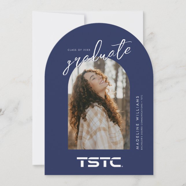 Texas State Technical College Graduation Invitation (Front)