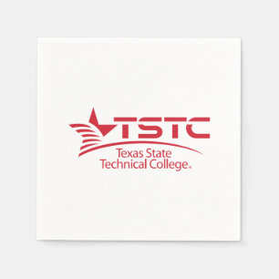 Texas State Technical College Logo Napkin