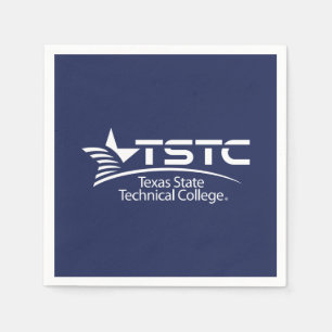 Texas State Technical College Logo Napkin