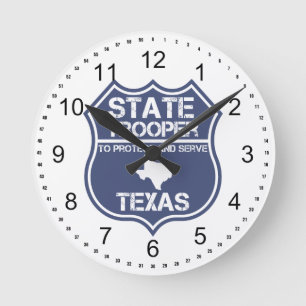 Texas State Trooper To Protect And Serve Round Clock
