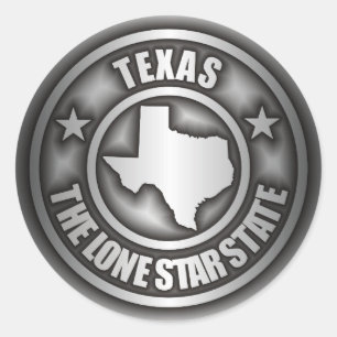 "Texas Steel" Stickers