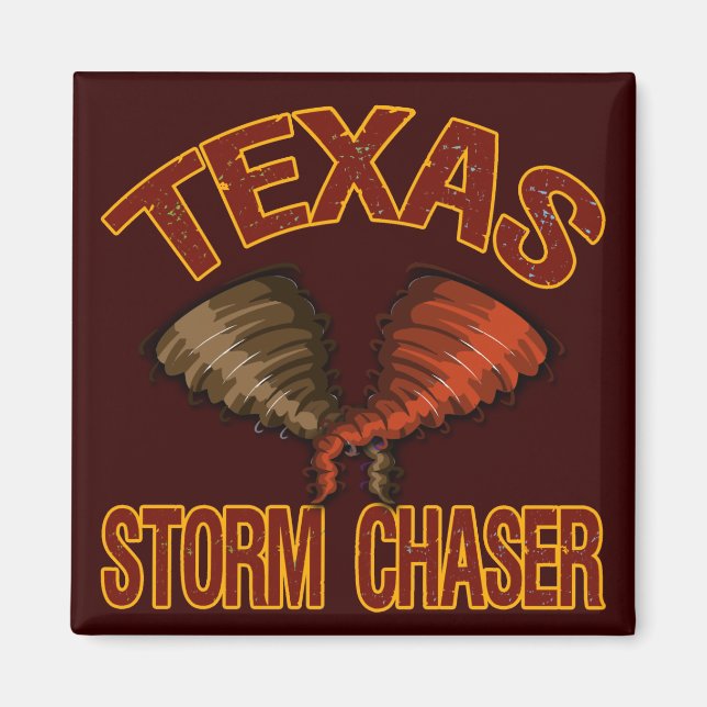 Texas Storm Chaser Magnet (Front)