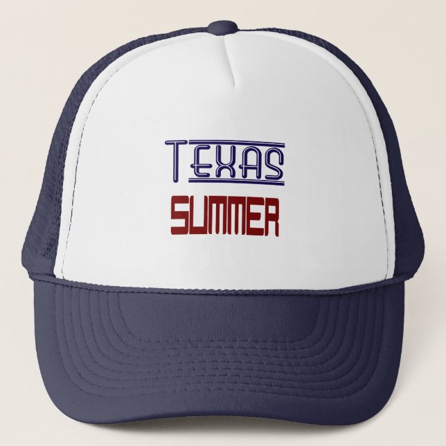 Texas Summer Trucker Hat (Front)