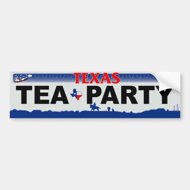 Texas Tea Party Bumper Sticker (Front)