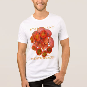 Texas Territory Plant Prickly Pear Cactus Tri-Blend Shirt