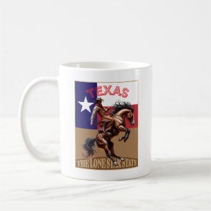 Texas The Lone Star State Coffee Mug