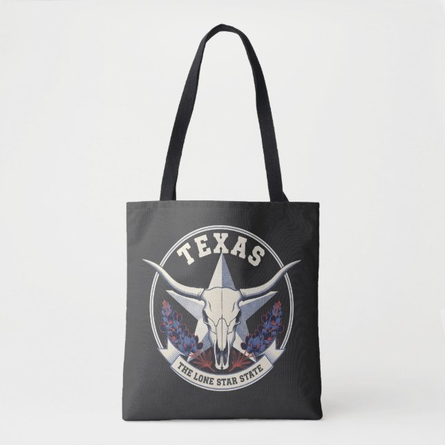 Texas: The Lone Star State Tote Bag (Front)