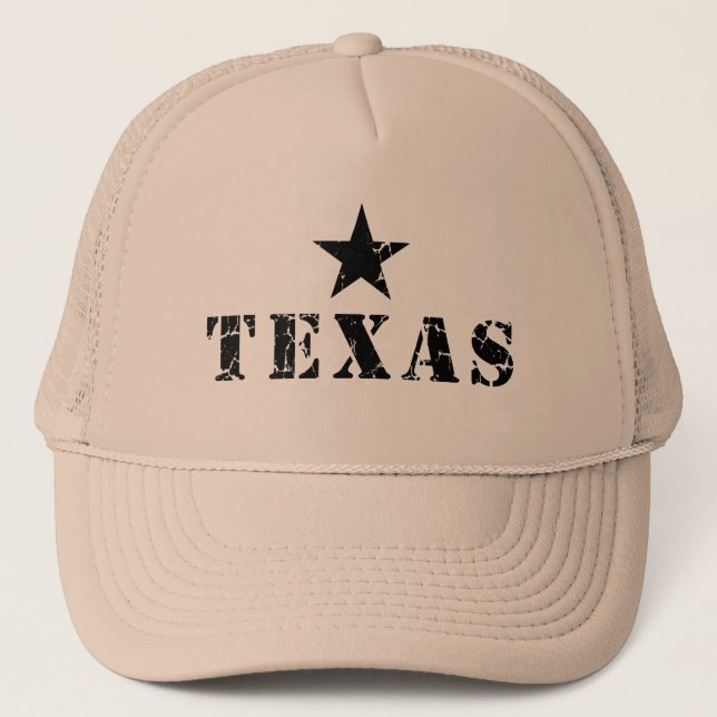 Texas, the Lone Star State Trucker Hat (Front)