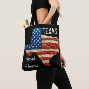 TEXAS the soul of America Tote Bag