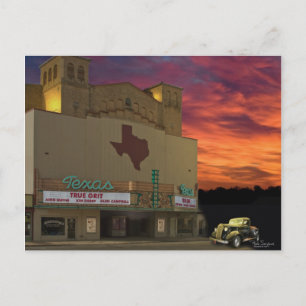 Texas Theatre - San Angelo, Texas Postcard