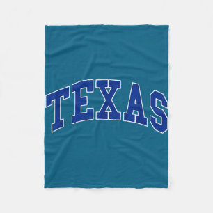 Texas - throwback design - classic fleece blanket