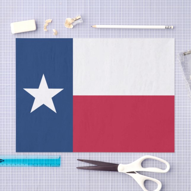 Texas tissue paper, Texas Flag tissue paper (Craft)
