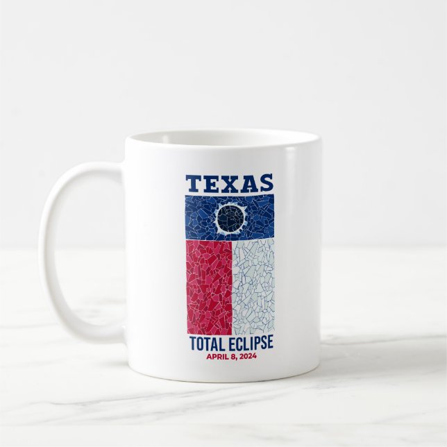 Texas Total Eclipse Coffee Mug (Left)