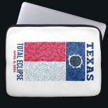 Texas Total Eclipse Laptop Sleeve<br><div class="desc">A total eclipse is coming to North America on April 8,  2024. Celebrate your eclipse experience with this great laptop sleeve! Brought to you by Eclipse2024.org.</div>