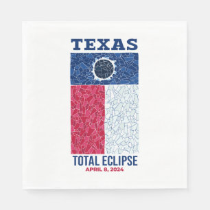 Texas Total Eclipse Napkins