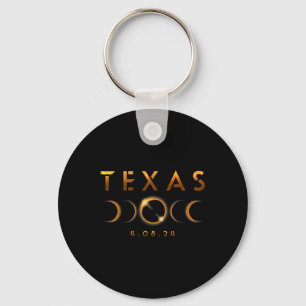 Texas Total Solar Eclipse April 8 2024 Texas Solar Key Ring