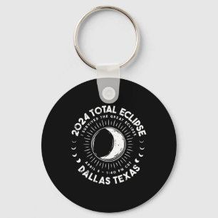 Texas Total Solar Eclipse April 8 2024 Totality Key Ring