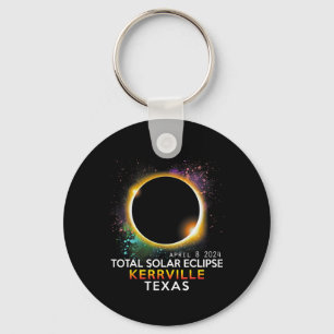 Texas Totality Total Solar Eclipse April 8 2024 Key Ring
