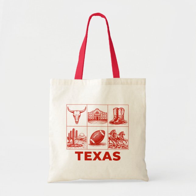 Texas Tote Bag (Front)