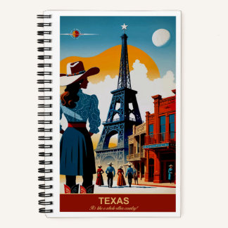 Texas Travel: It's Like A Whole Other Country Notebook