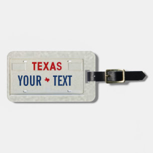 Texas Traveller Luggage Tag