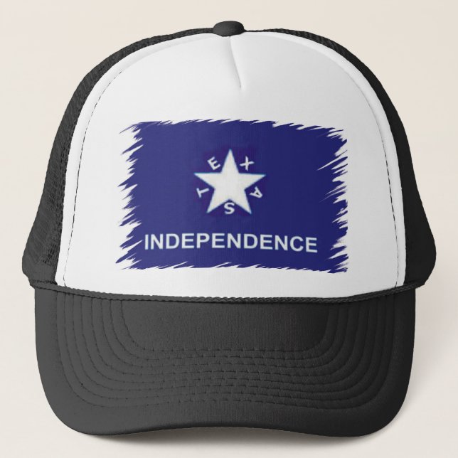Texas Trucker for Independence Trucker Hat (Front)