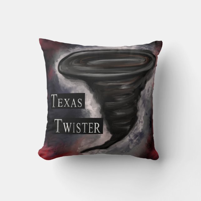 TEXAS TWISTER CUSHION (Front)