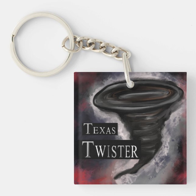 TEXAS TWISTER KEY RING (Front)