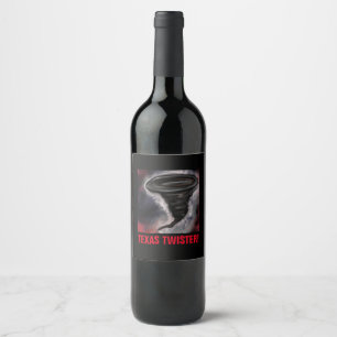 TEXAS TWISTER WINE LABEL