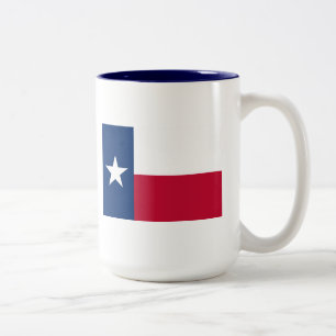 Texas Two-Tone Coffee Mug