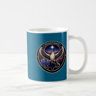 Texas Tx Rebel Bird Alliance Artwork Coffee Mug