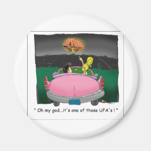 Texas UFO? Funny Tees, Gifts & Collectibles Magnet