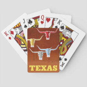 Texas Unedited Vintage Photos Old Aesthetic Pictur Playing Cards