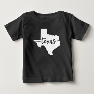 Texas USA State Map Baby T-Shirt