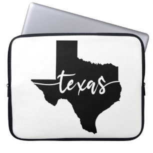 Texas USA State Map Laptop Sleeve